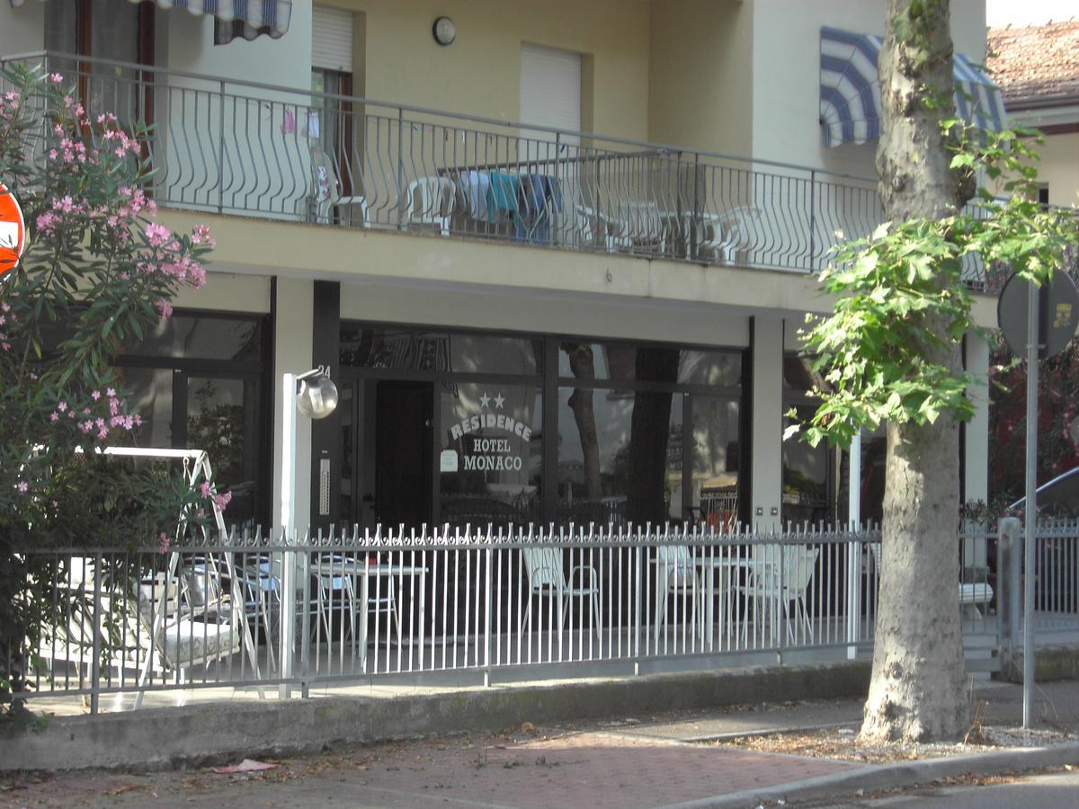 Residence Monaco Appartamenti Rimini Eksteriør bilde